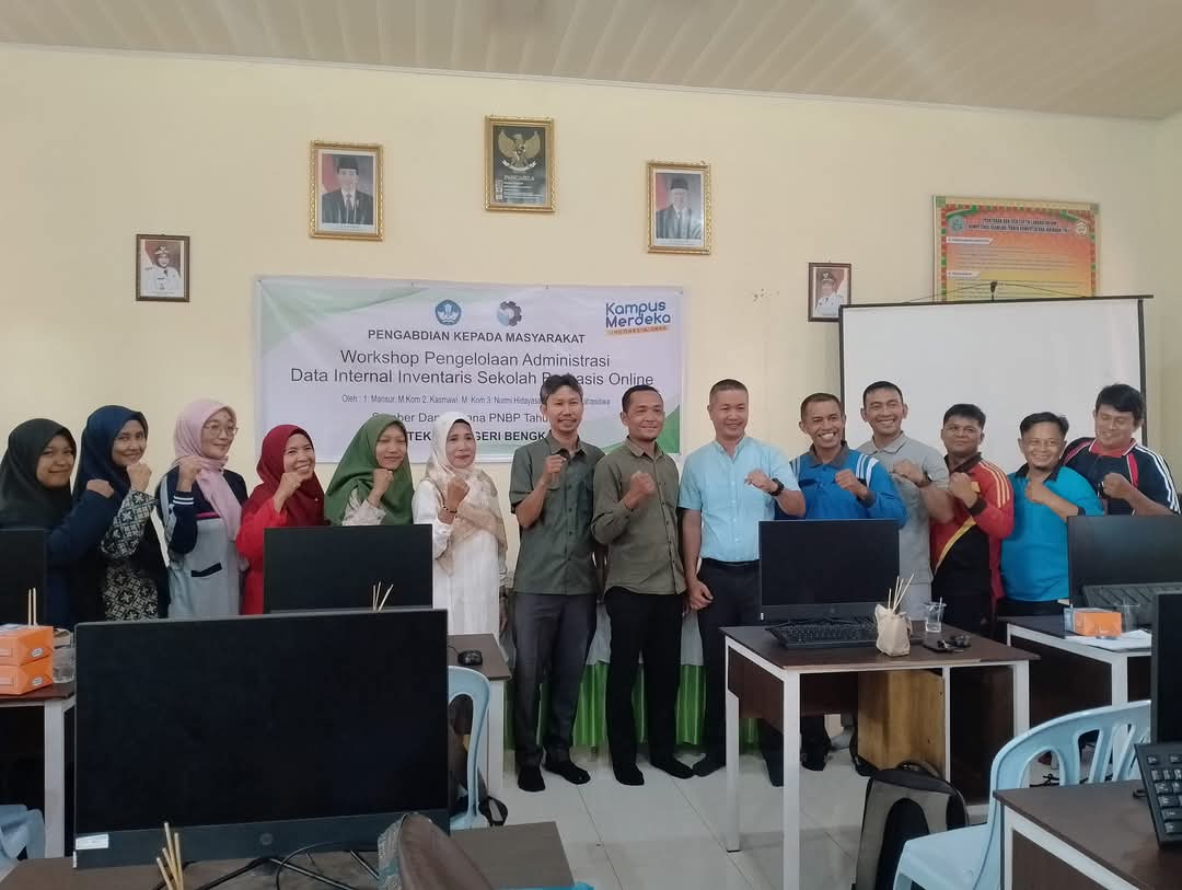 Workshop Pengelolaan Administrasi Data Internal Inventaris Sekolah Berbasis Online